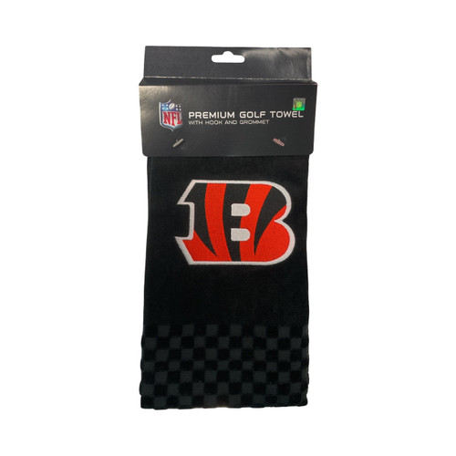 Vist Large View of Product Image Which is Golf Towel, Bengals