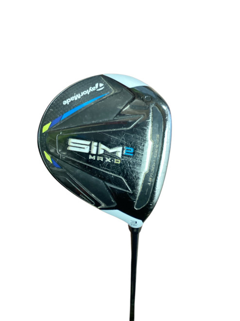 Vist Large View of Product Image Which is Used Taylormade SIM 2 MAX-D Mens Fairway Wood RH 3 Wood