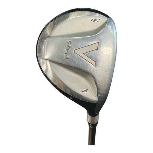 Vist Large View of Product Image Which is Used Taylormade V STEEL Mens Fairway Wood RH 3 Wood