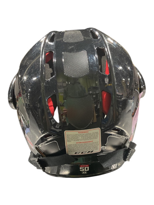 Vist Large View of Product Image Which is Used CCM 50 Helmet Cage Combo Black XS