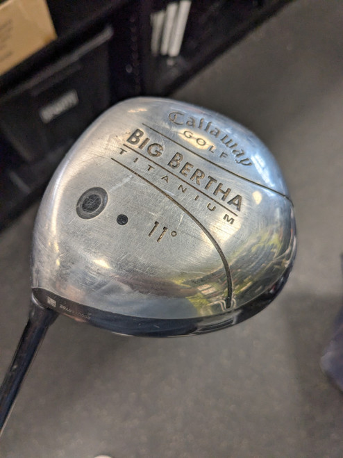 Vist Large View of Product Image Which is Used Callaway BIG BERTHA TITANIUM Mens Driver LH 11.0 Degree