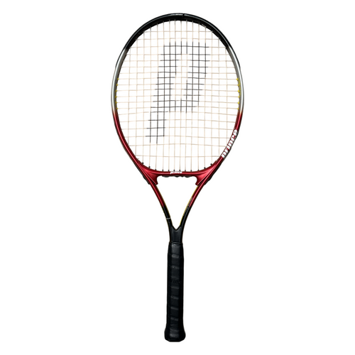 Vist Large View of Product Image Which is Used Prince EQUALIZER Adult Tennis Racquet Red 4"