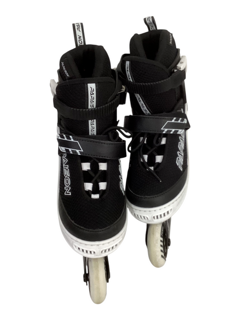 Vist Large View of Product Image Which is Used PAPAISON ABEC-7 Senior Aggressive Skates Black 
