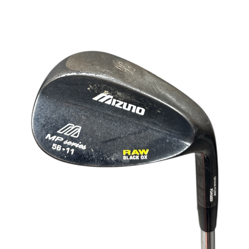 Vist Large View of Product Image Which is Used Mizuno RAW BLACK OX Golf Wedge Mens Right Hand 56 Degree