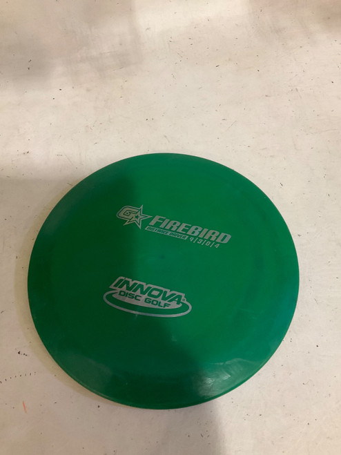 Vist Large View of Product Image Which is Used Innova FIREBIRD Disc Golf Driver Green