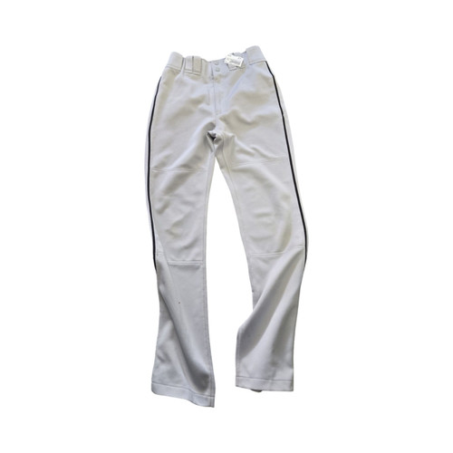 Vist Large View of Product Image Which is Used Mizuno ADULT BASEBALL PANTS SIZE SMALL BB/SB Pant Mens Grey SM