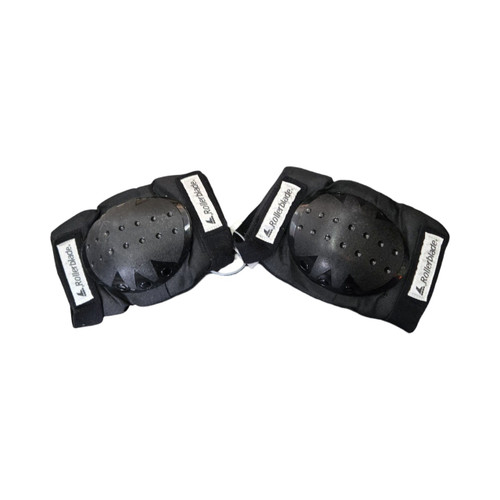 Vist Large View of Product Image Which is Used Rollerblade KNEE PADS ADULT MD Inline Kneepads Black MD