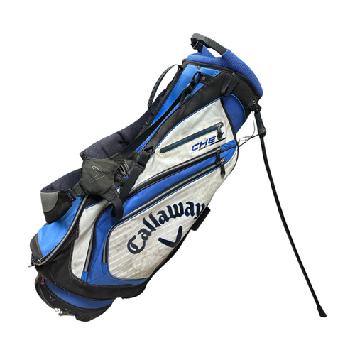 Vist Large View of Product Image Which is Used Callaway CHEV 7 WAY STAND Mens Golf Stand Bag Royal Blue