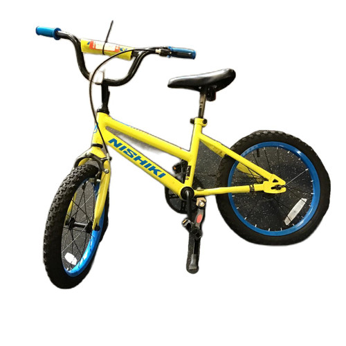 Vist Large View of Product Image Which is Used Nishiki DURANGO RACER Training Wheel Bike Girls Yellow 16"
