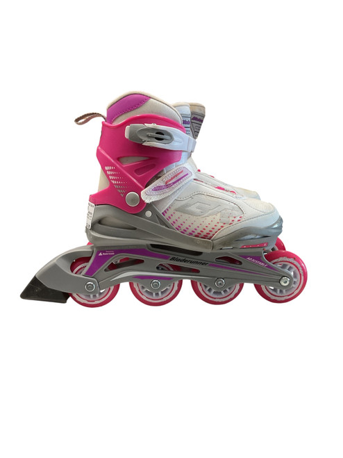 Vist Large View of Product Image Which is Used Bladerunner ADJUSTABLE 2-6 Junior Rec Fitness Skates Grey Adjustable