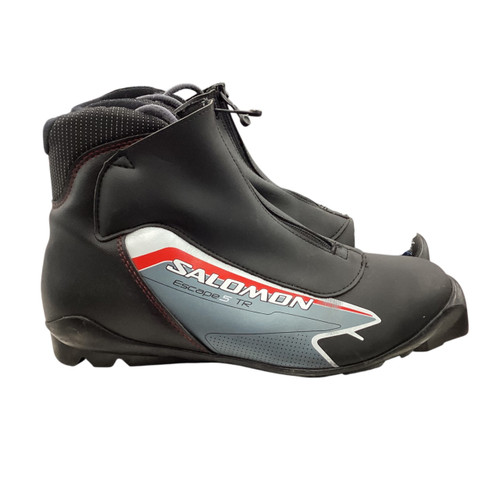Vist Large View of Product Image Which is Used Salomon Mens SNS XC Ski Boots Black M 10 / W 10.5-11