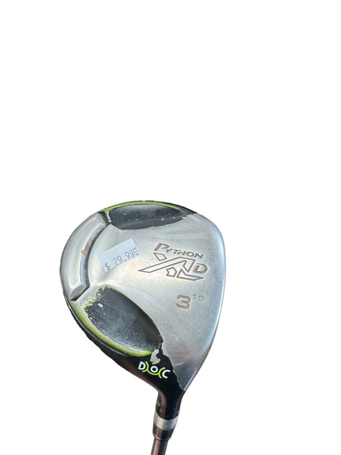 Vist Large View of Product Image Which is Used Snake Eyes PYTHON XLD Mens Fairway Wood RH 3 Wood