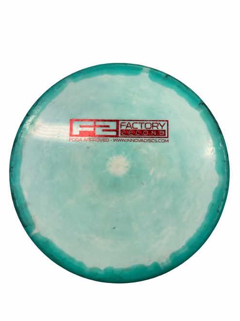 Vist Large View of Product Image Which is Used Innova TORO Disc Golf Driver Teal