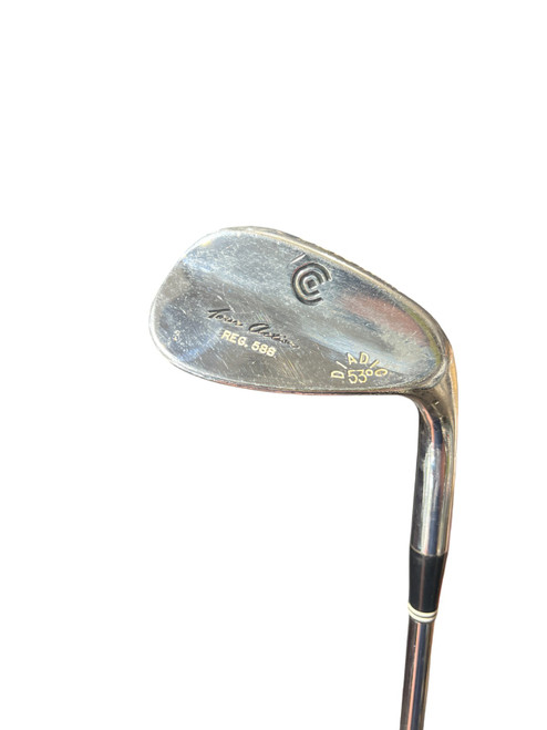 Vist Large View of Product Image Which is Used Cleveland REG 588 Golf Wedge Mens RH 53 Degree