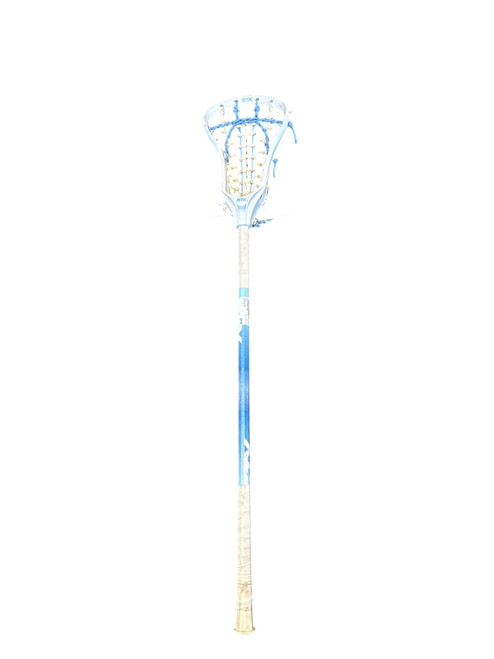 Vist Large View of Product Image Which is Used STX CRUX 100 Jr Atk/Mid Complete Stick White