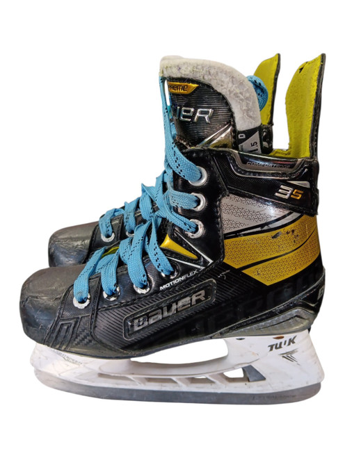 Vist Large View of Product Image Which is Used Bauer SUPREME 3S Junior Hockey Skate Junior 01.5