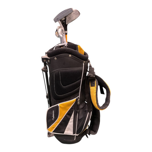 Vist Large View of Product Image Which is Used Maxfli REV1 4 PIECE SET AGE 3-5 Jr Package Set RH Yellow 4 Piece