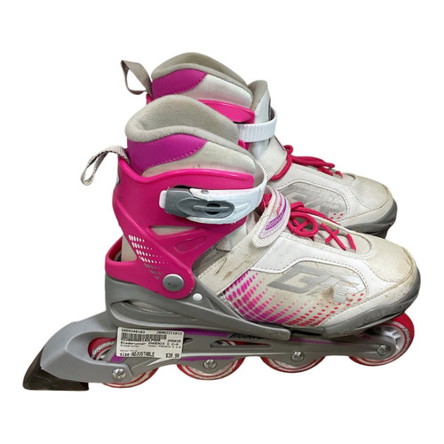 Vist Large View of Product Image Which is Used Bladerunner PHEONIX G 2-8 Junior Rec Fitness Skates Pink Adjustable