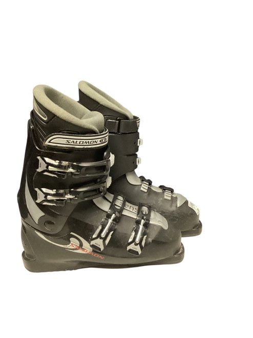 Vist Large View of Product Image Which is Used Salomon PERFORMA 5.0 Mens DH Ski Boot Black 280 MP - M10 - W11