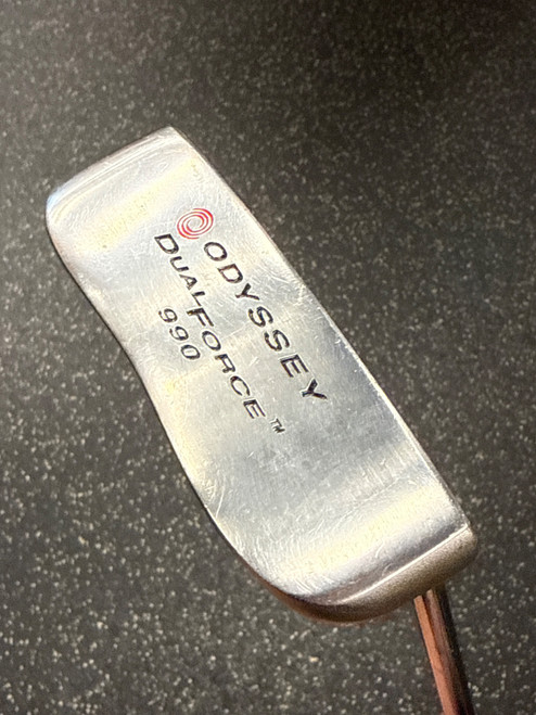 Vist Large View of Product Image Which is Used Odyssey DUAL FORCE 990 Mens Putter RH