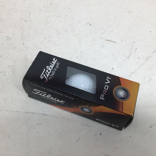 Vist Large View of Product Image Which is Used Titleist PRO V1 3PK BALL SLEEVE 3 Ball - Golf Ball Sleeve