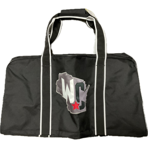 Vist Large View of Product Image Which is Used FLOW Jr Hockey Carry Bag Black