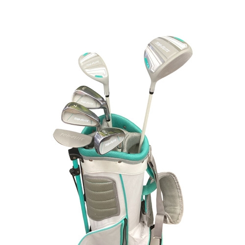 Vist Large View of Product Image Which is Used Top Flite TOP FLITE GIRLS JUNIOR SET Jr Club Set RH 6 Piece