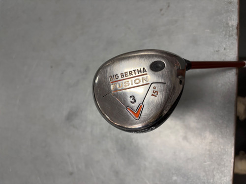 Vist Large View of Product Image Which is Used Callaway BIG BERTHA FUSION Mens Fairway Wood RH 3 Wood