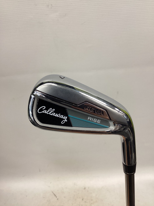 Vist Large View of Product Image Which is Used Callaway REVA RISE Mens Individual Iron RH 7 Iron