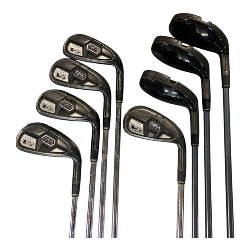 Vist Large View of Product Image Which is Used Adams IDEA TECH V3 HYBRID 4-GW Mens Iron Set RH 4I-GW/AW
