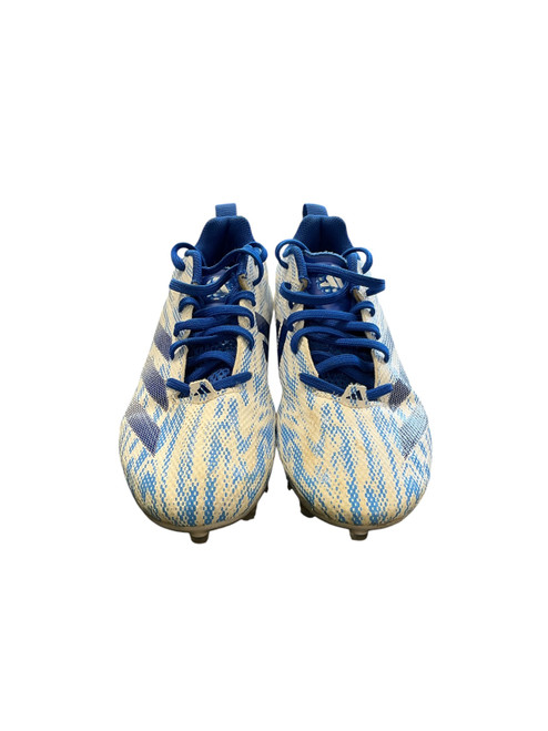 Vist Large View of Product Image Which is Used Adidas Soccer Cleats Royal Blue Junior 04.5