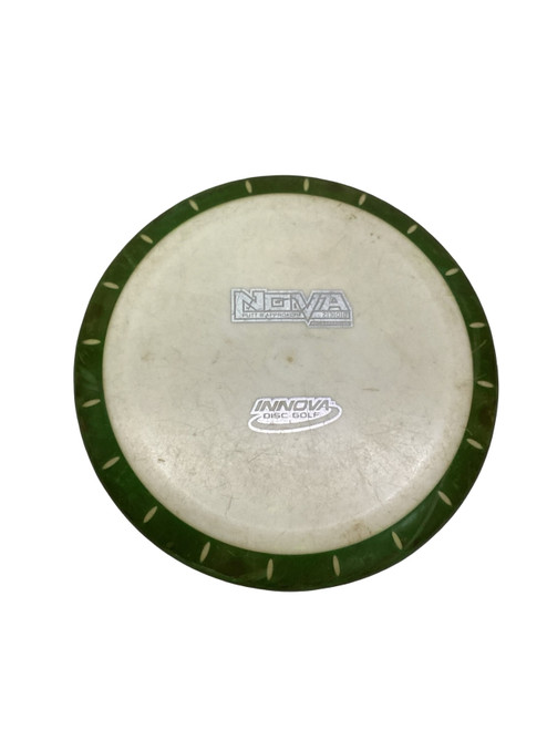 Vist Large View of Product Image Which is Used Innova NOVA PUTT AND APPROACH Disc Golf Putter White