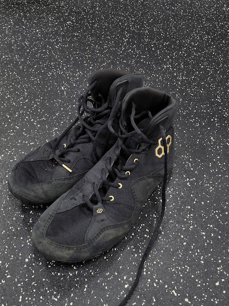 Vist Large View of Product Image Which is Used Wrestling Shoes Black Senior 13
