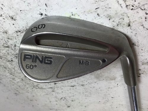 Vist Large View of Product Image Which is Used Ping M/B Golf Wedge Mens RH 60 Degree