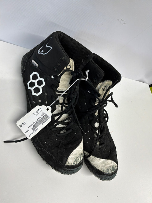 Vist Large View of Product Image Which is Used Rudis Wrestling Shoes Black Senior 10