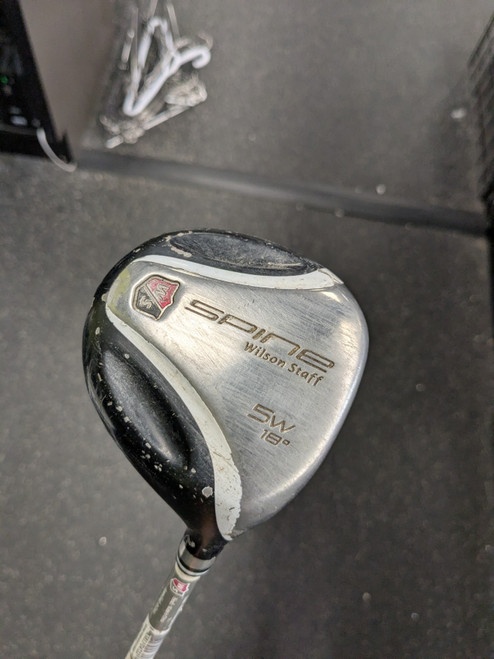 Vist Large View of Product Image Which is Used Wilson STAFF SPINE Mens Fairway Wood RH 5 Wood