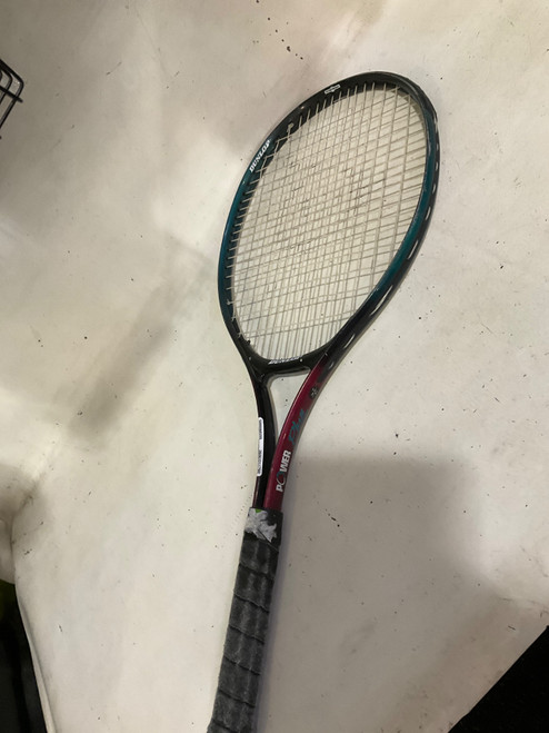 Vist Large View of Product Image Which is Used Dunlop POWER PLUS Adult Tennis Racquet Black Unknown