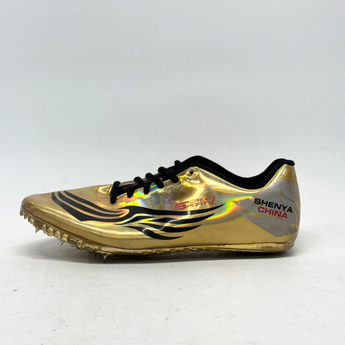 Vist Large View of Product Image Which is Used CREATE SPORTS Track & Field Cleats Adult Gold Senior 6