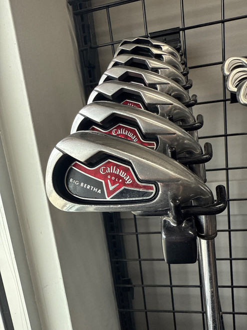 Vist Large View of Product Image Which is Used Callaway BIG BERTHA MISSING 9 IRON Mens Package Set RH None 7 Piece