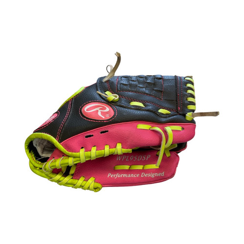 Vist Large View of Product Image Which is Rawlings, PLAYER, SERIES, BB/SB, Glove, T-ball, Black, 9 1/2"