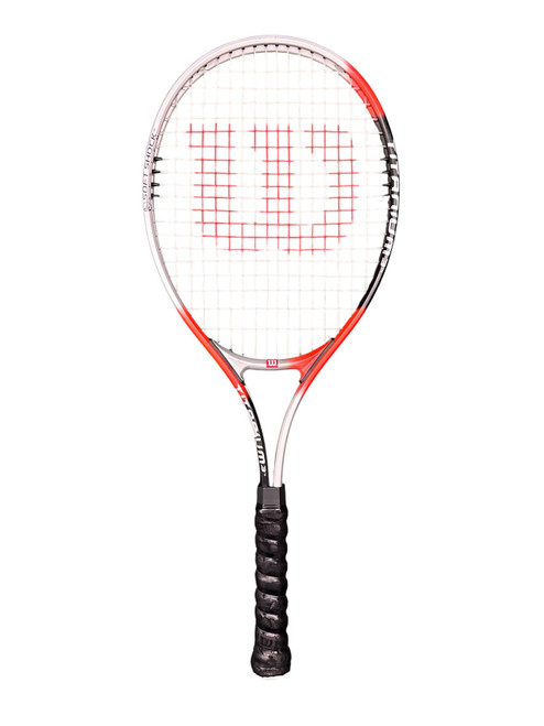 Vist Large View of Product Image Which is Used Wilson TITANIUM 3 Adult Tennis Racquet Grey Unknown