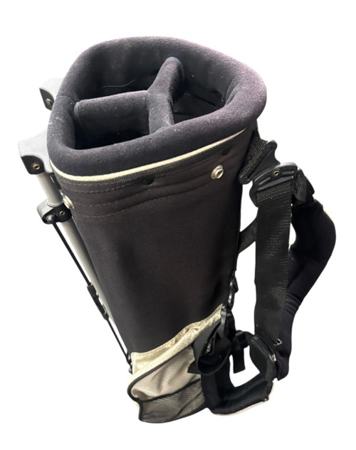 Vist Large View of Product Image Which is Used JUNIOR GOLF STAND BAG Jr Stand Bag Grey