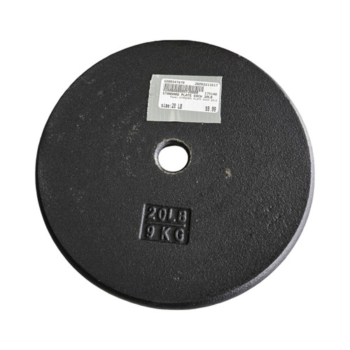 Vist Large View of Product Image Which is Used STANDARD PLATE EACH 20LB Standard Plate (Each) 20 lb