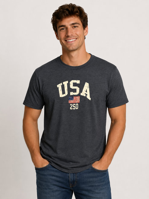 Vist Large View of Product Image Which is New USA 250 T-Shirt XL