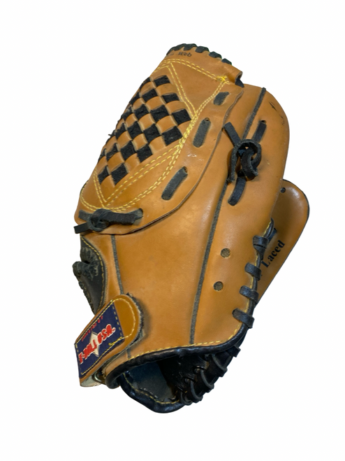 Vist Large View of Product Image Which is Used MacGregor TBALL USA BB/SB Glove T-ball Brown 10"