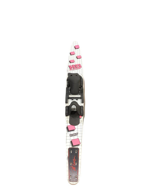 Vist Large View of Product Image Which is Used HO EXTREME COMPETITION GRAPHITE CERAMIC Slalom Ski Pink 66"