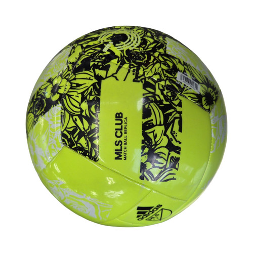 Vist Large View of Product Image Which is Used Adidas MLS CLUB SOCCER BALL SZ 5 All Size Soccer Ball Optic Yellow 5