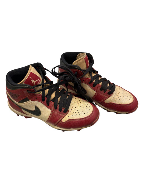 Vist Large View of Product Image Which is Used Nike JORDAN BB/SB Cleats Red Junior 05.5