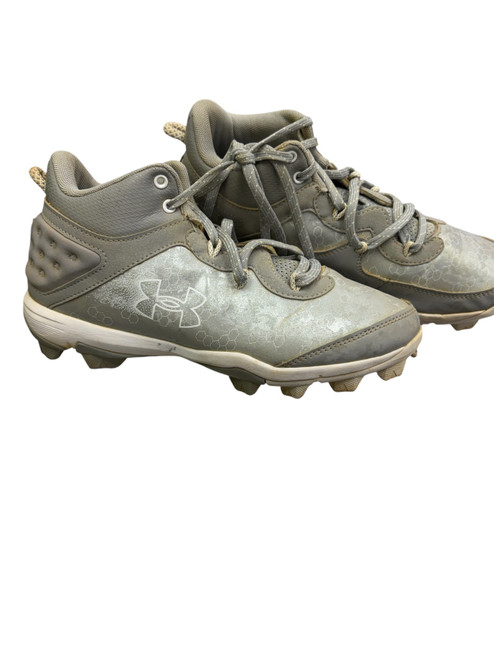 Vist Large View of Product Image Which is Used Under Armour BRYCE HARPER BB/SB Cleats Grey Senior 6