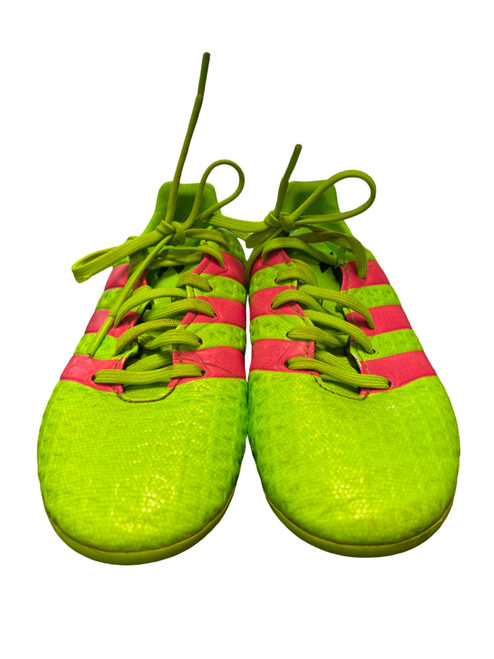 Vist Large View of Product Image Which is Used Adidas Soccer Cleats Green Junior 03